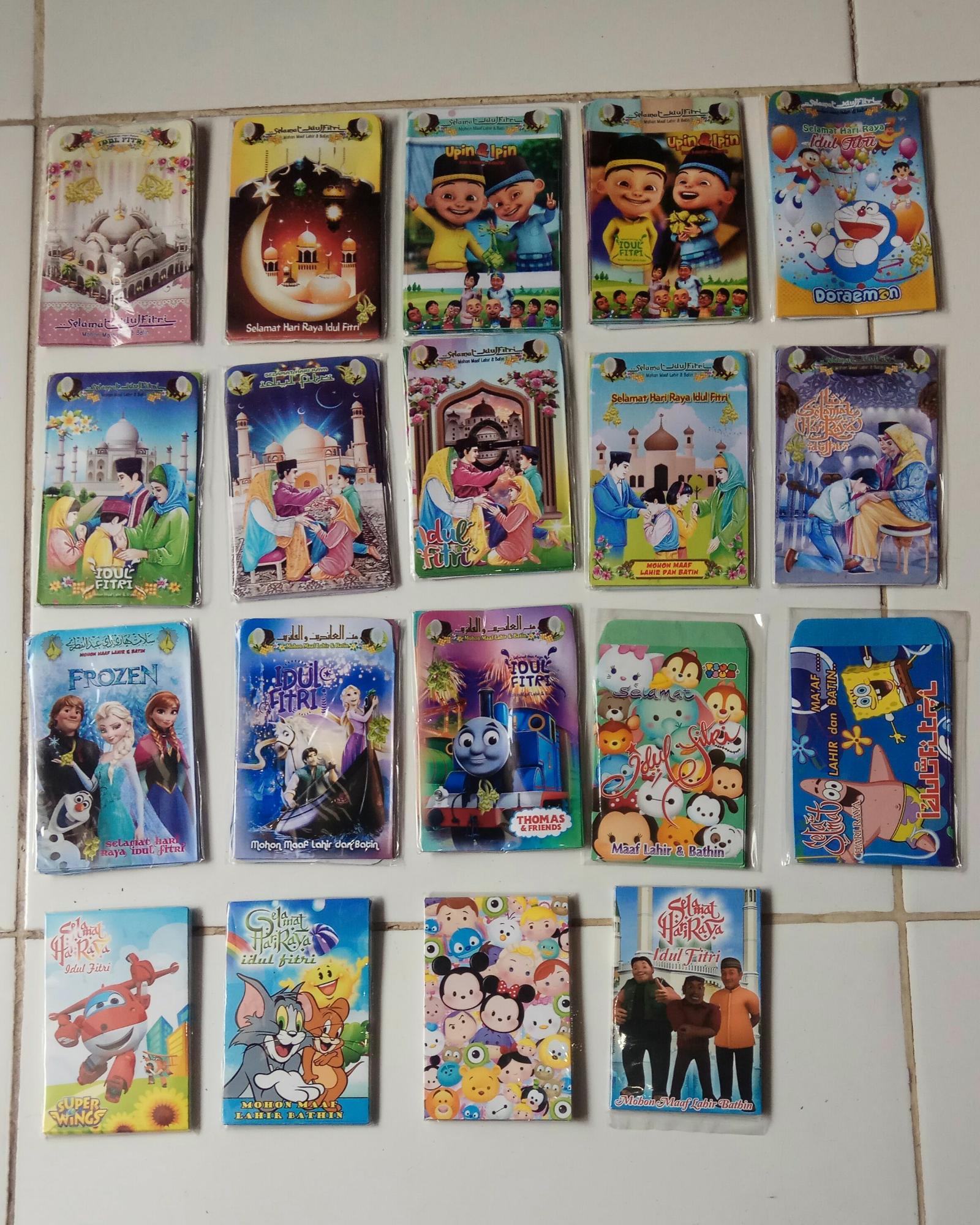 Amplop / angpao lebaran isi 5 pak (50 lembar)