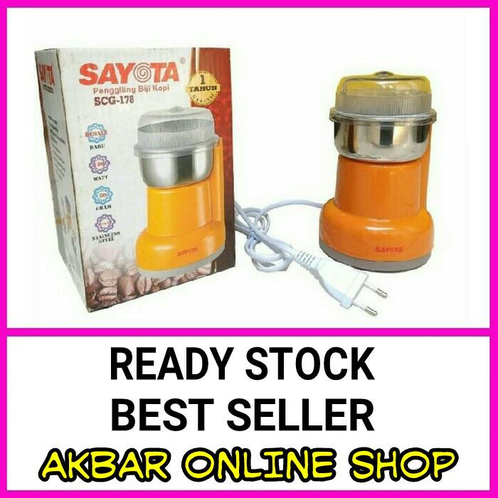 Sayota Coffe Grinder Penggiling Biji Kopi Blender Obat