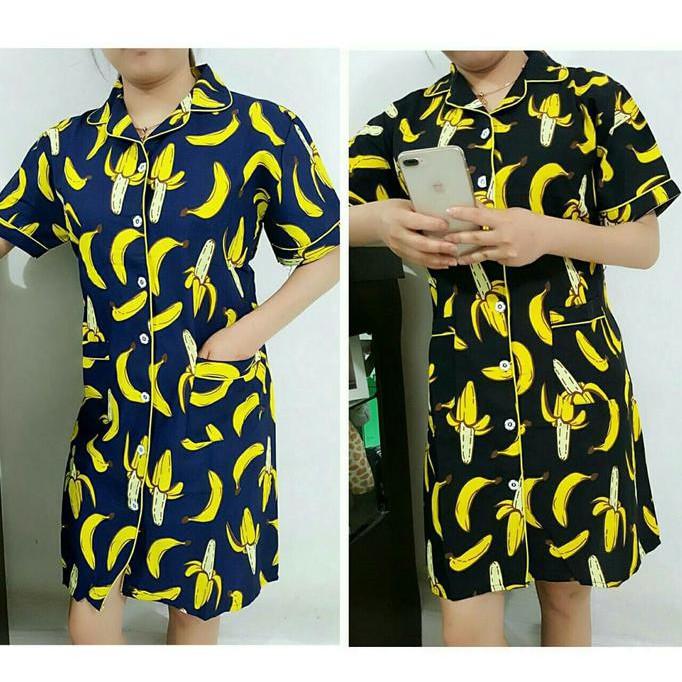PAJAMAS BANANA DASTER BAJU TIDUR BANANA - SALE PROMO!!