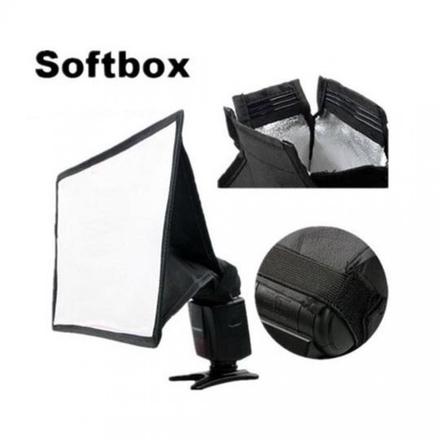 Universal Softbox Flash Diffuser Camera DSLR