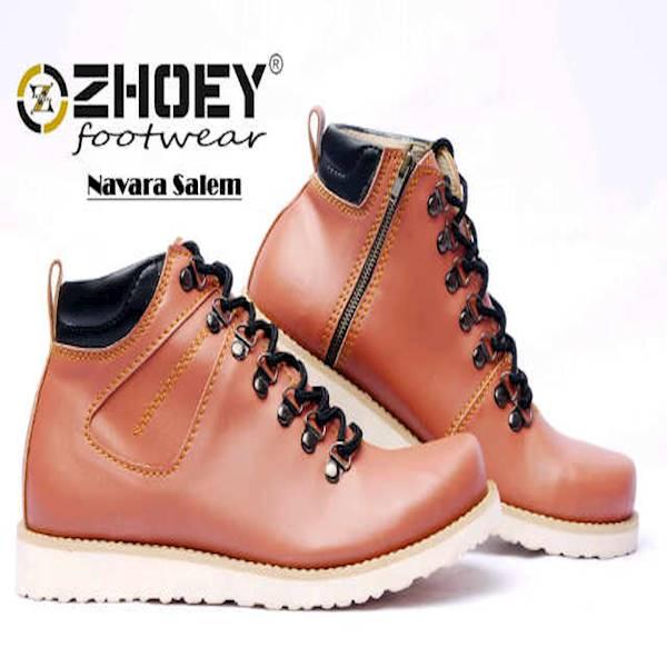 Sepatu Boots Murah Zhoey Navara Salem