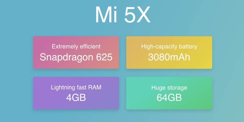 Harga dan Spesifikasi Xiaomi Mi 5X Xiaomi Mi 5X Spec