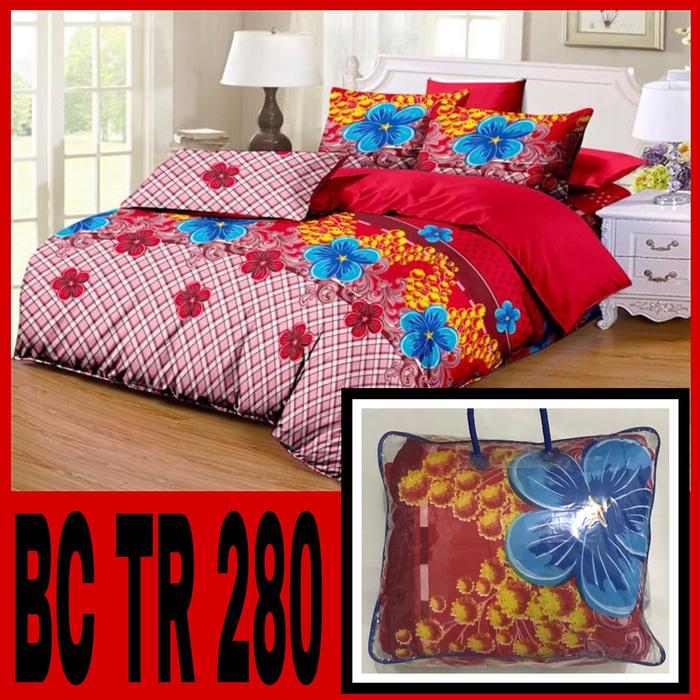Terbaru Bed Cover Set (Bedcover + Sprei) ( Sprei Dan Bed Cover ) Uk. 180 X 200 Cm Kode BANGSA-sprei02