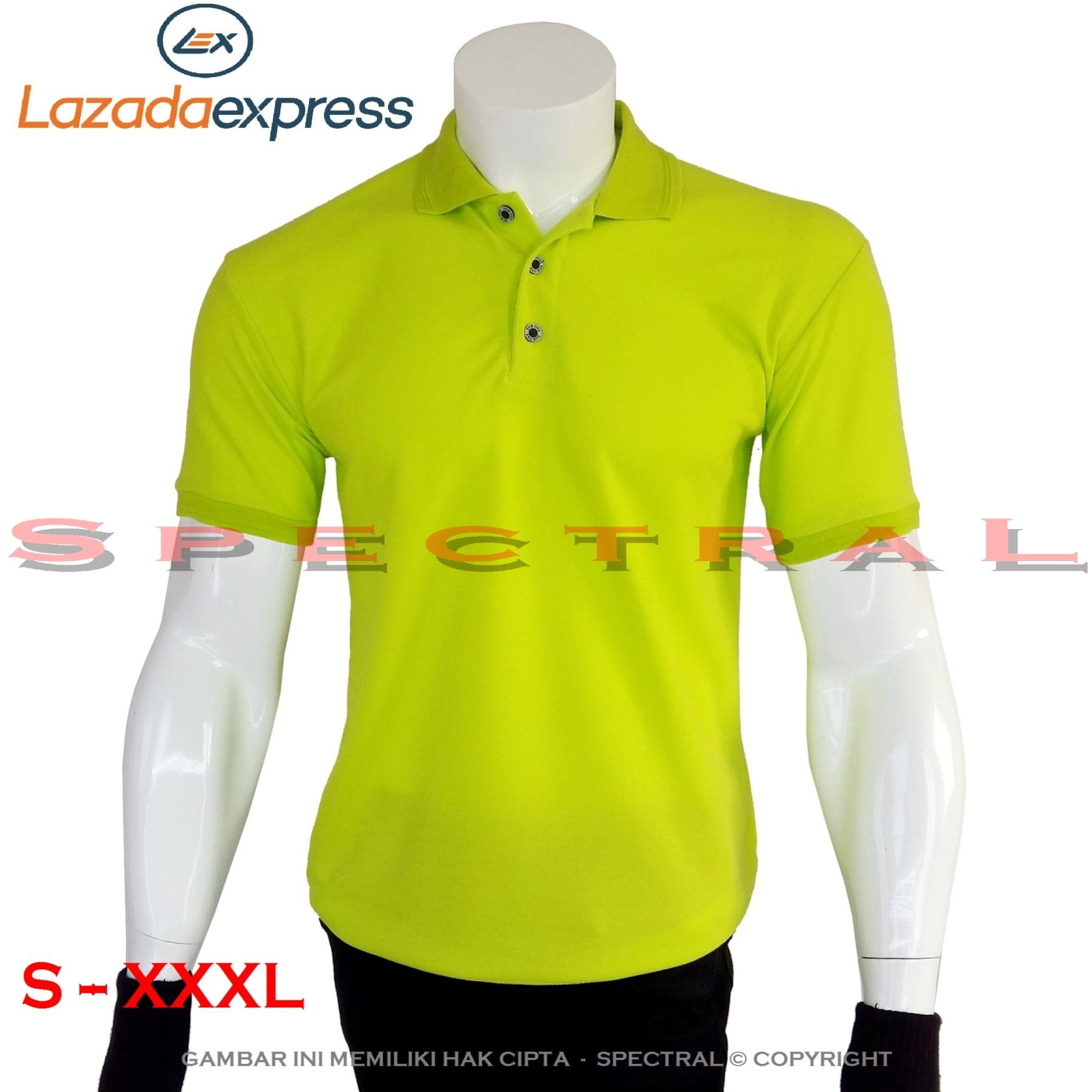 Spectral – 22 WARNA - S M L XL XXL XXXL 2L 3L Polo Shirt Kaos Distro T-Shirt Fashion Pria Wanita Cowo Cewe Baju Shirt Jakarta Bandung Terbaru Baru Now Kekinian Atasan Pakaian Polos Murah Bagus Keren Lengan Kerah Berkerah Lacos Sport Olahraga Casual Formal