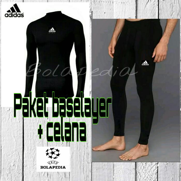 Paket celana baselayer manset nike adidas renang diving gym legging - vOpM1W