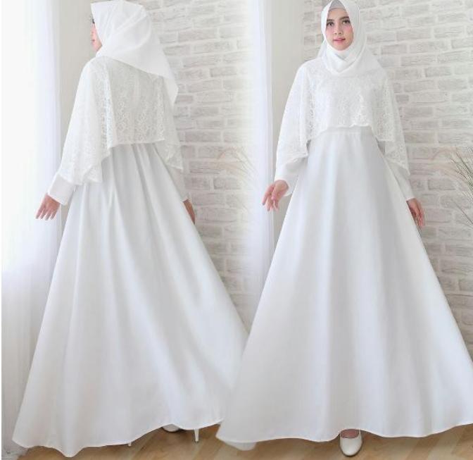 MoslemWear HIJAB DRESS PREMIUM (REAL PIC) - GAMIS KEBAYA PESTA ORI - GAMIS WISUDA - MAXI DRESS - BAJU KONDANGAN MUSLIMAH TERLARIS - GAUN PESTA WANITA LENGAN PANJANG MEWAH ELEGAN - Hijab Jilbab Batik -- ihodf