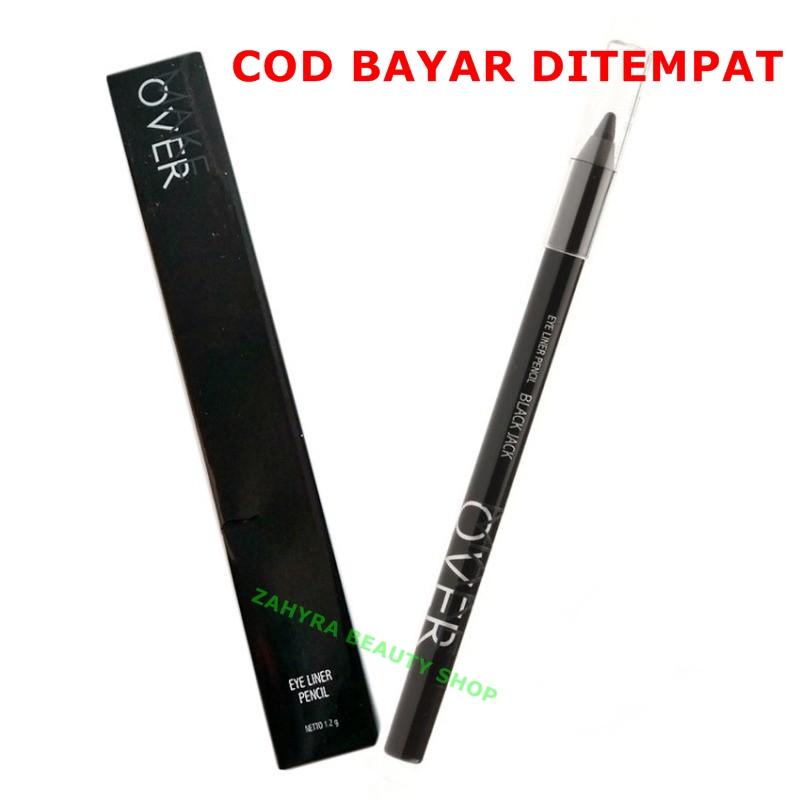 MAKE OVER EyeLiner Pencil - Black Jack / HARGA PROMO