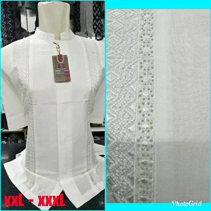Baju koko jumbo big size xl xxl xxxl xxxxl, busana muslim pria