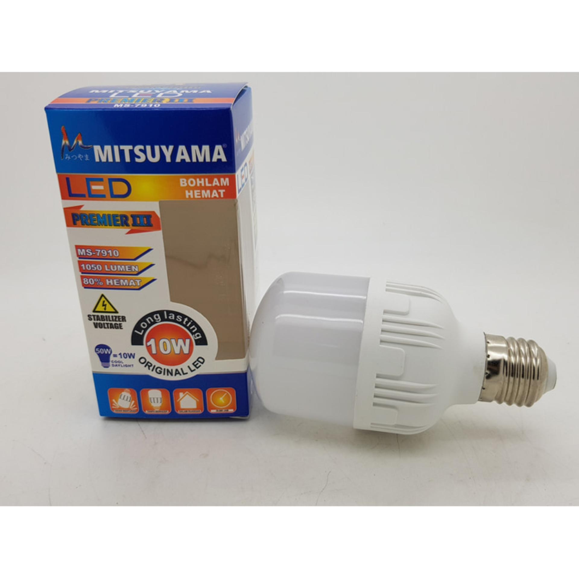 Lampu LED 10 watt PREMIER III Model CAPSUL Merk MITSUYAMA GARANSI 1THN