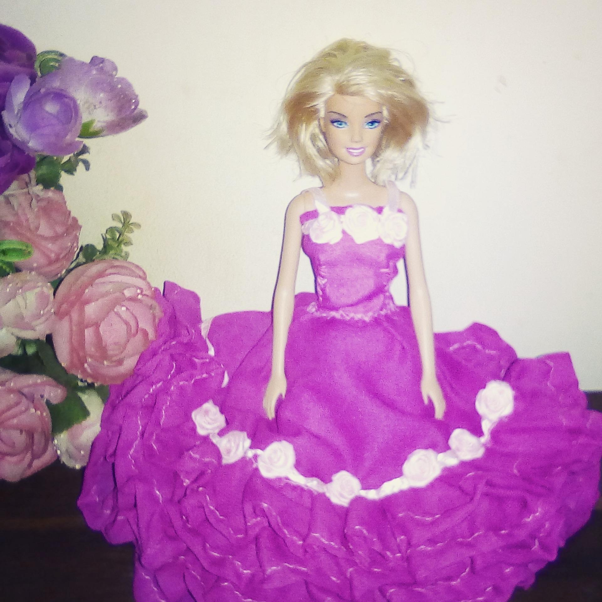 jual baju barbie princess buatan tangan