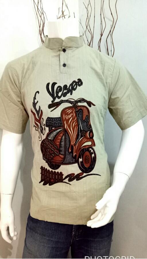 Kemeja Koko Vespa Hem Koko Vespa