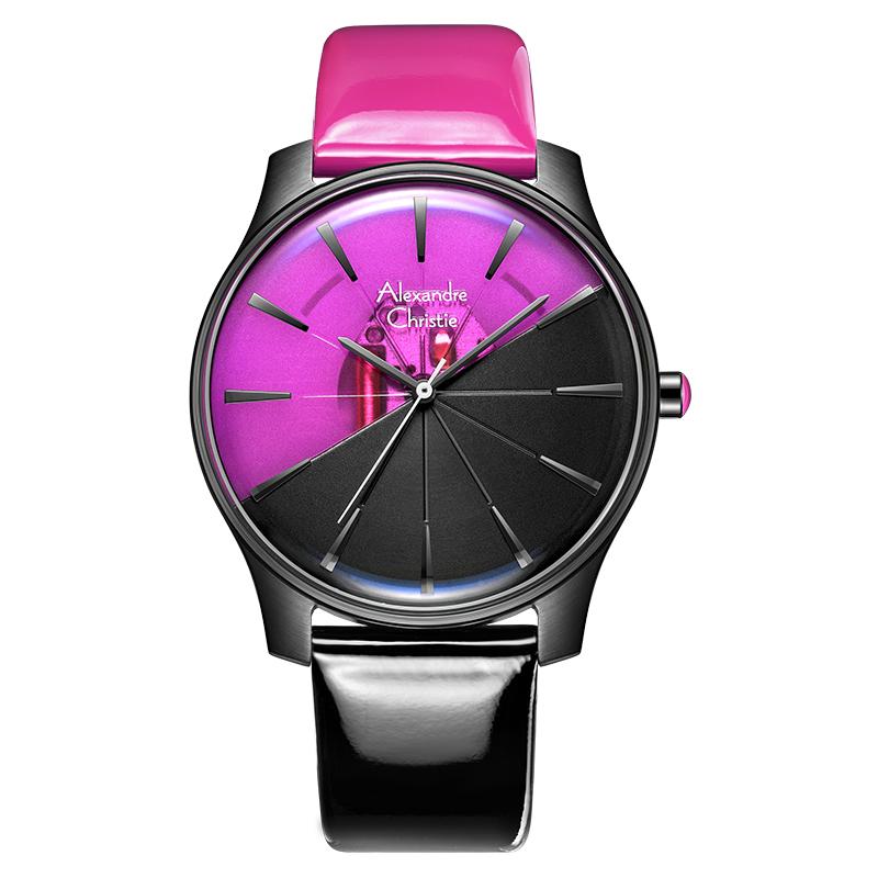 Alexandre Christie AC 8532 Jam Tangan Unisex Leather/Kulit Strap