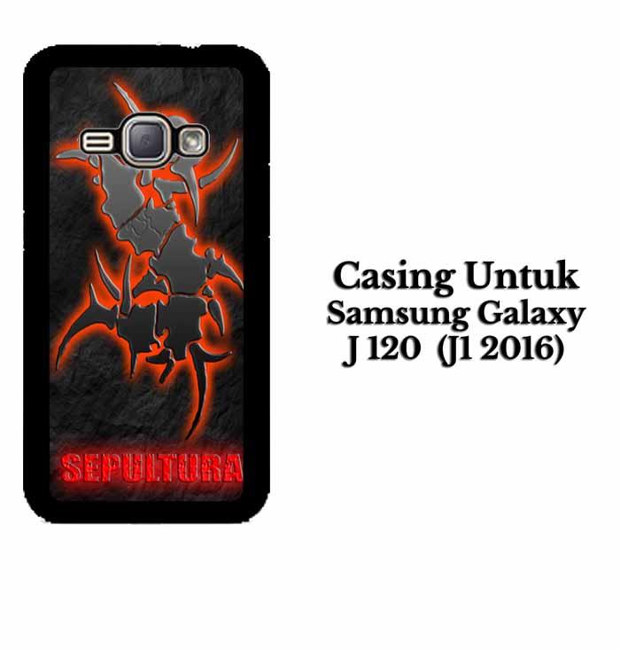 Casing SAMSUNG J1 2016 sepultura Hardcase Custom Case Se7enstores