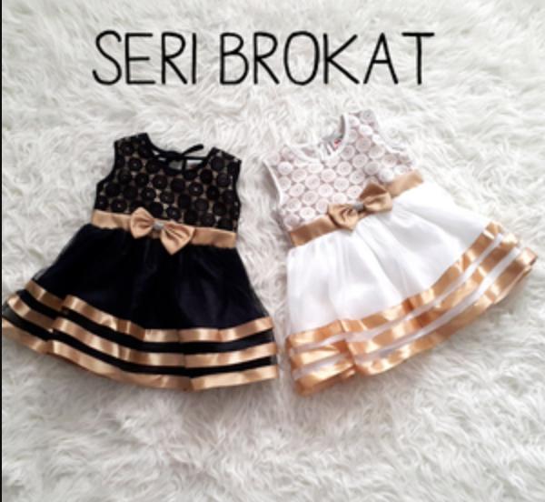 Baju/Dress Pesta/Kondangan Anak Bayi Perempuan Gold Baju/Dress Pesta/Kondangan Anak Bayi Perempuan Gold