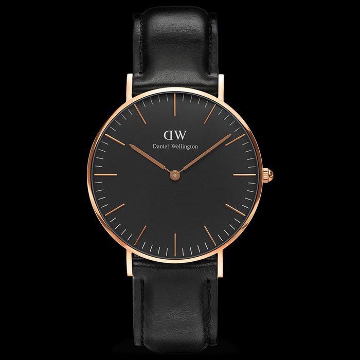 Jam Tangan Merk Daniel Wellington Dw Black Classic ORI BM DISKON PROMO KUALITAS OK TOP