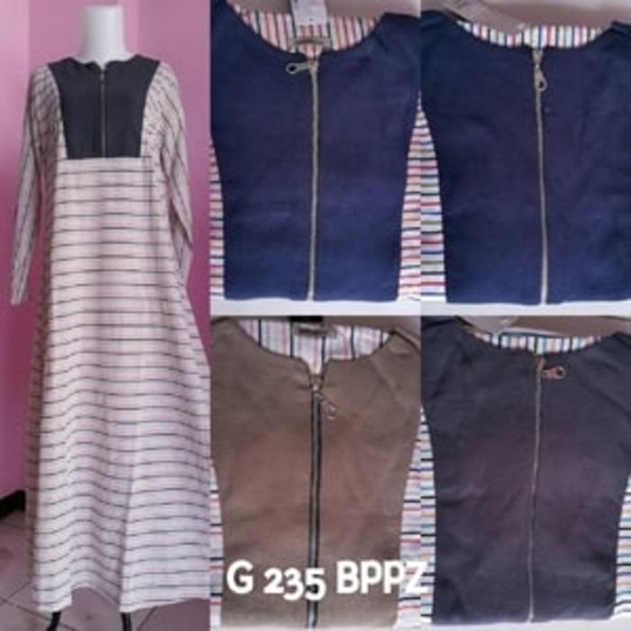 G235BPPZ/G 235 BPPZ IRENE HIJAB MAXI GAMIS DRESS FASHION MUSLIMAH