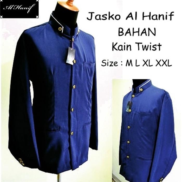 Jasko Jas Koko Al Hanif (Baju KoKo) Biru Dongker