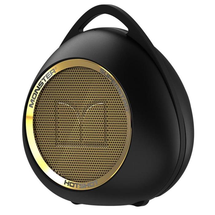 Monster Superstar Hotshot Bluetooth Speaker - Black Gold