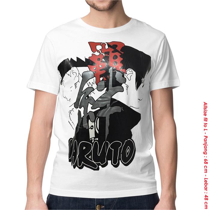 KAOS BAJU DISTRO ANIME - NARUTO JEPANG SPANDEX