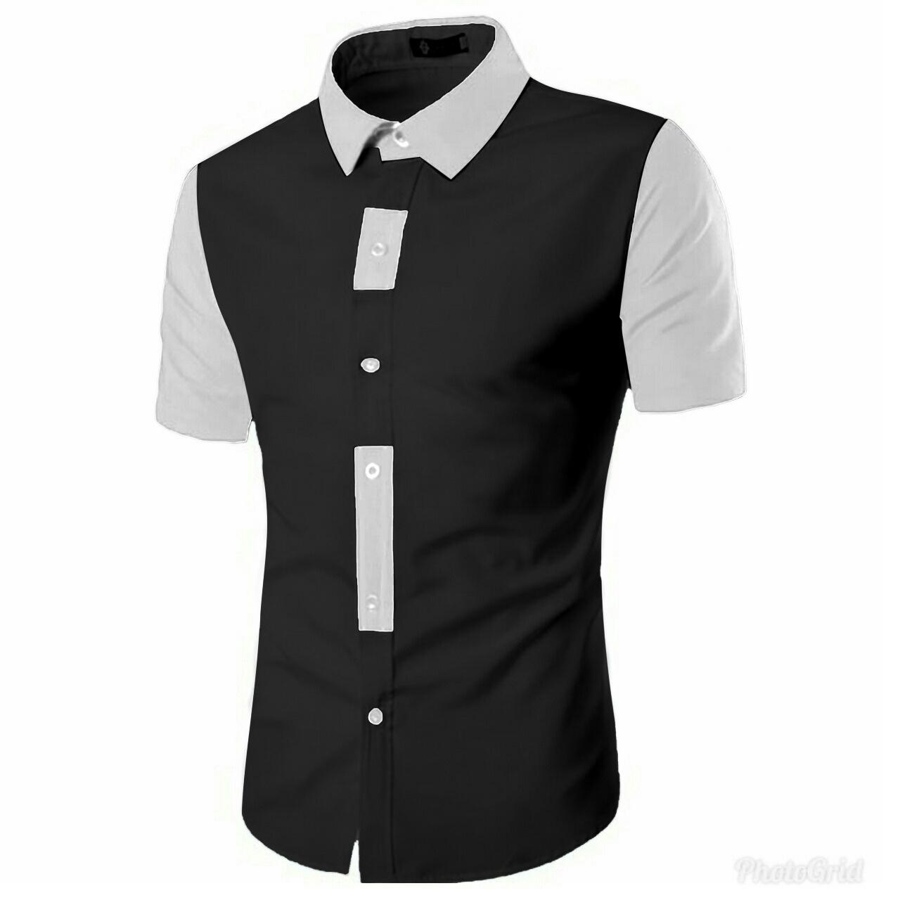 Kedai_baju Kemeja Import / Kemeja Murah / Kemeja Lengan Pendek Magel - 7Z