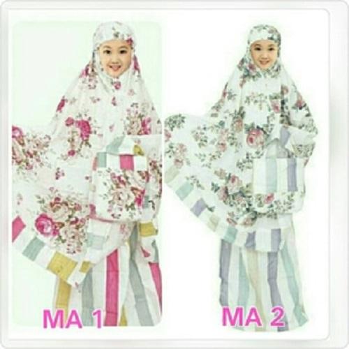 mukena katun jepang anak murah / mukenah kekinian / mukenah cantik / mukenah trendy / mukenah elegan