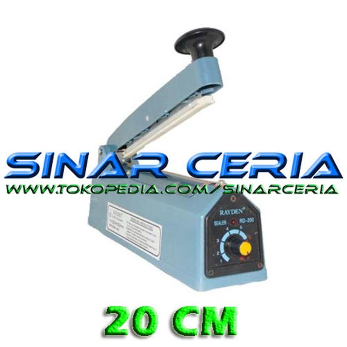 Impulse Sealer 20cm Mesin press Plastik Mesin Pengemas plastik