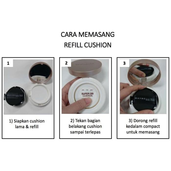 MAYBELLINE ULTRA COVER SUPER BB CUSHION - SPF 50+ PA+++ (REFILL)