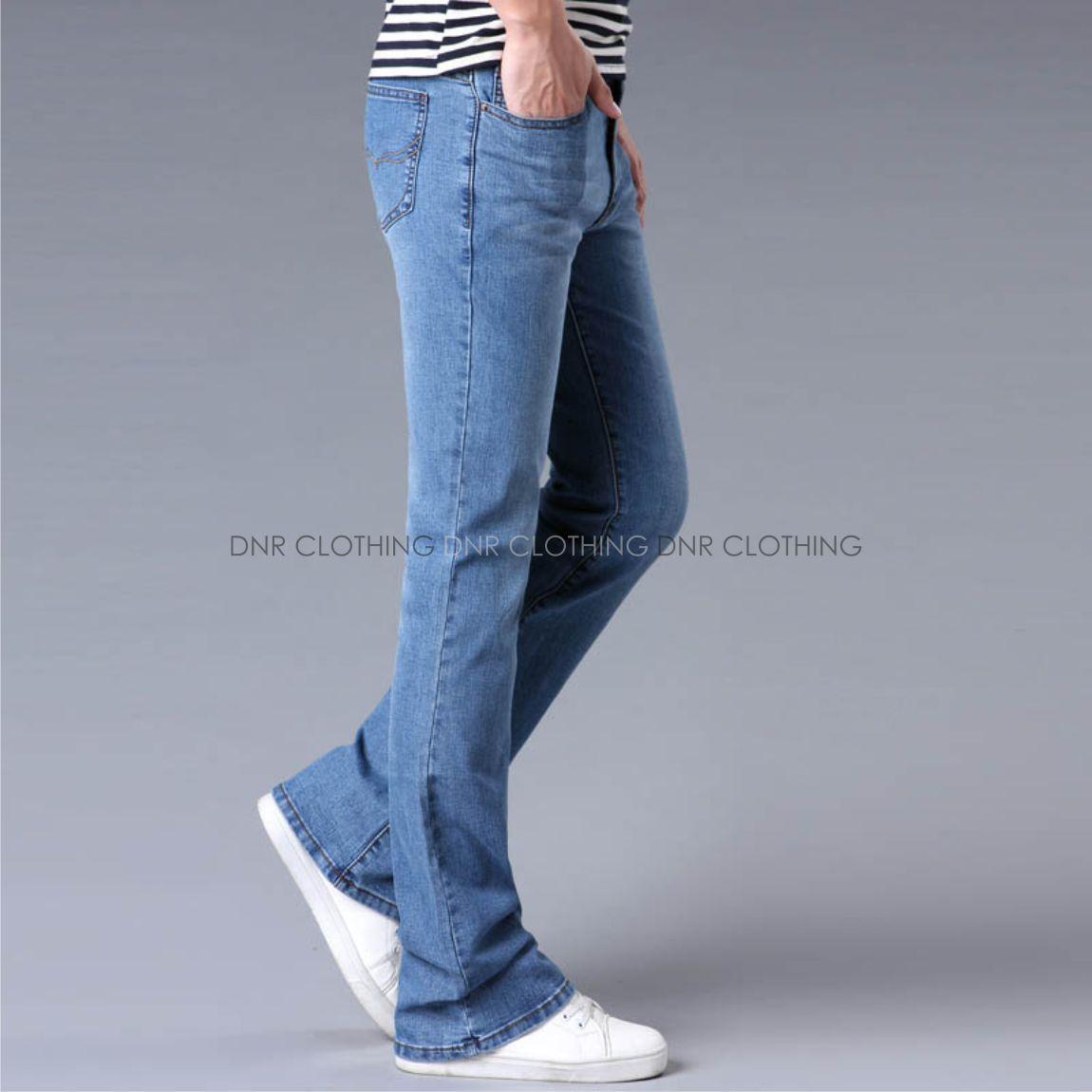 DnR Celana Cutbray Denim Stretch