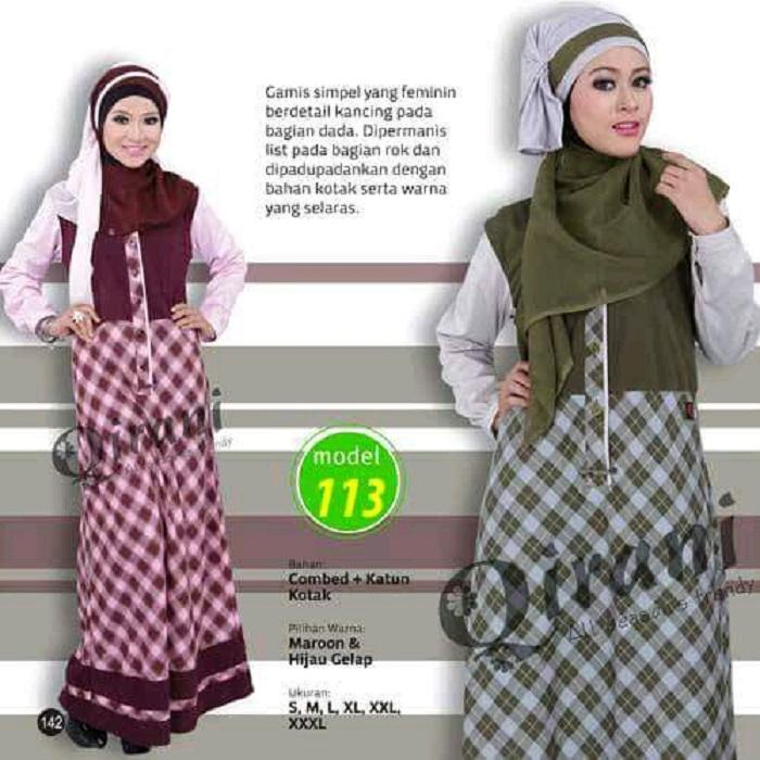 GAMIS QIRANI 113/ GAMIS PREMIIUM/ BUSANA BAJU MUSLIM