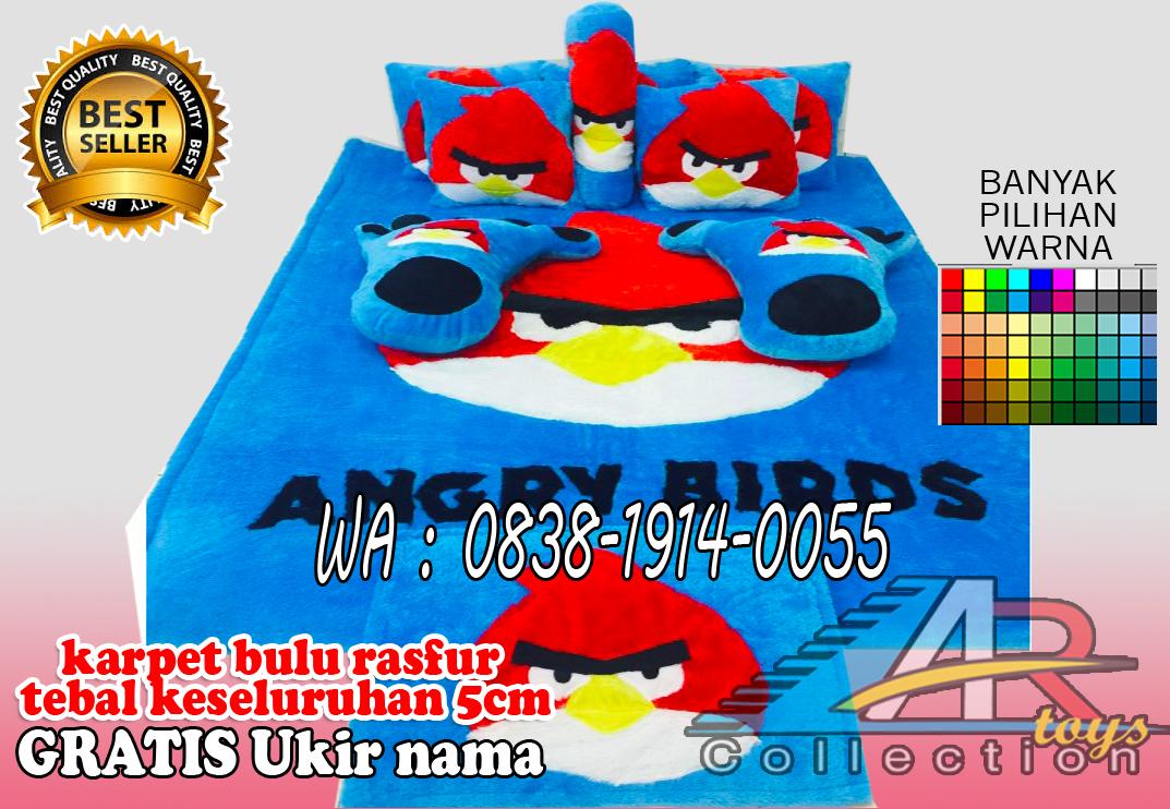 karpet karakter fulset ANGGRY BIRD