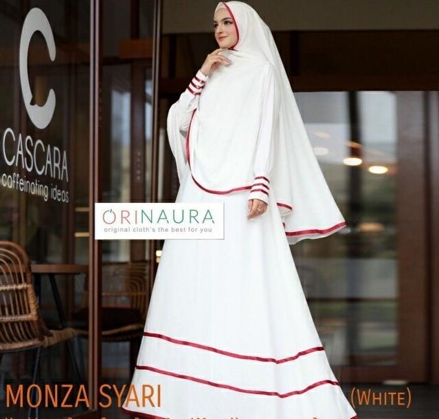 MONZA GAMIS l MAXI PEREMPUAN l HIJAB WANITA l JILBAB UNTUK LEBARAN l PAKAIAN MUSLIM INDONESIA l PAKAIAN ISLAM FORMAL l DRESS SYARIAH