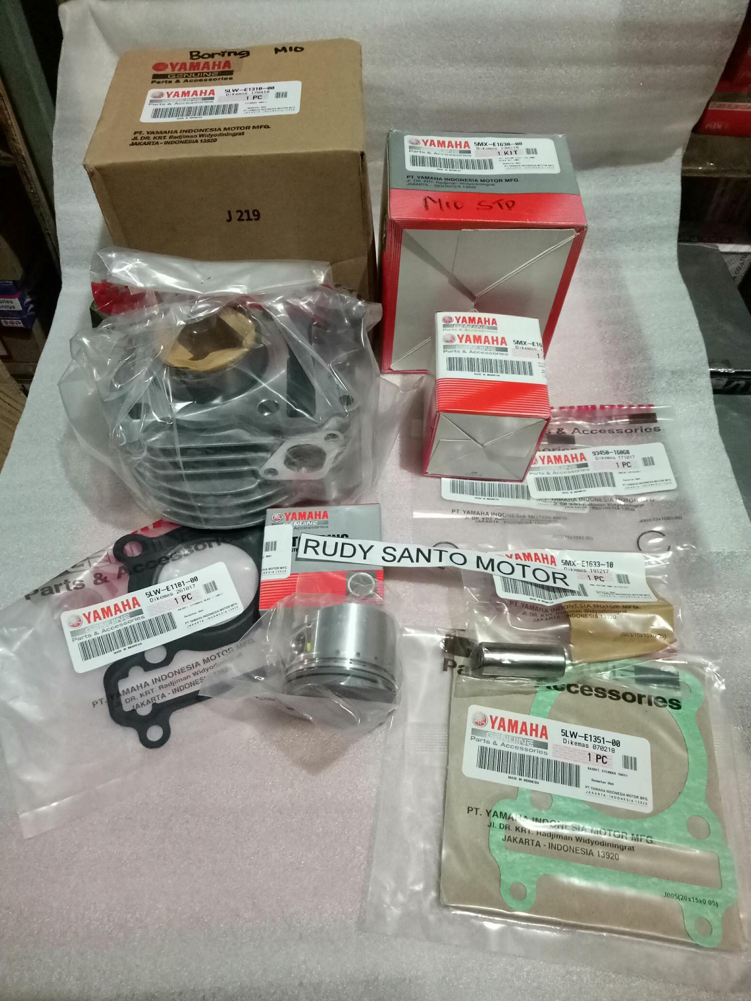 boring blok seher mio piston kit mio