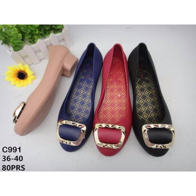 Sepatu Wanita Merk Glanzton(SUN) C991 (Jelly Shoes) .. Harga Murah Kualitas Premium !!