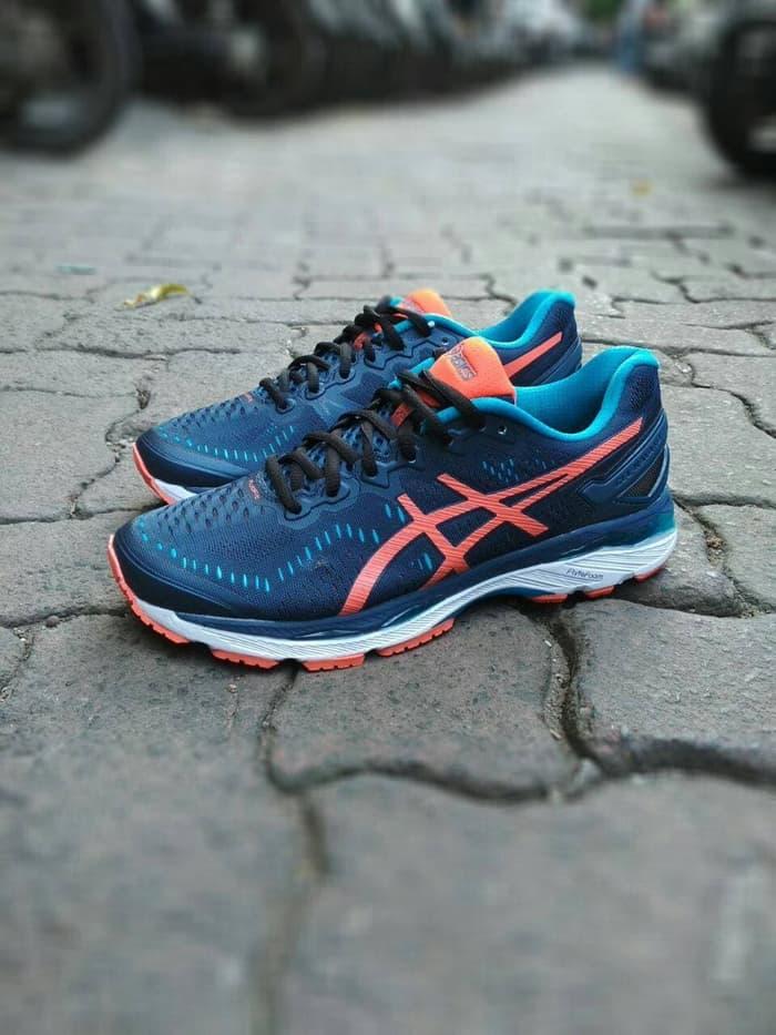 Asics Gel Kayano 23 Premium Sepatu Running Voli Volley Olahraga Sport