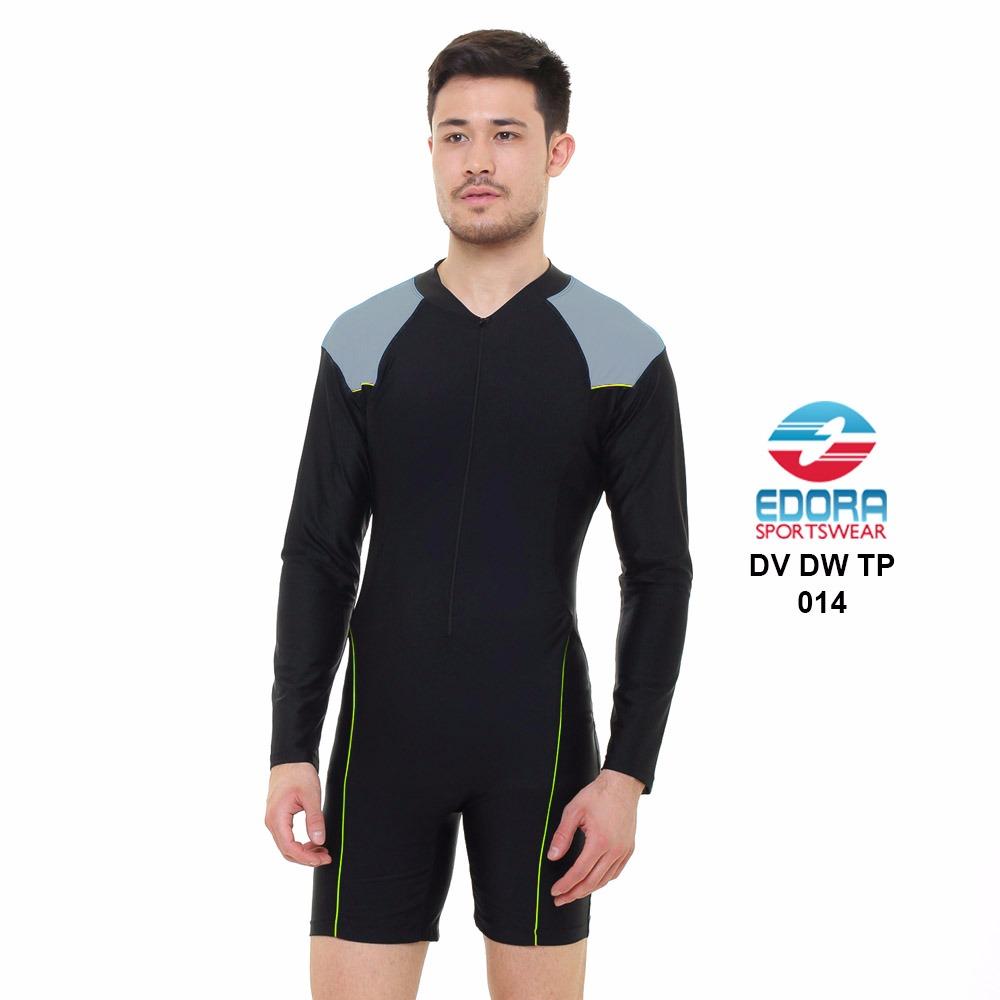 Edora Baju Renang Diving Lengan Panjang Unisex Pria dan Wanita