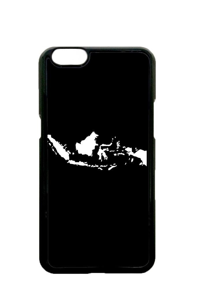 Casing OPPO A71 Custom Hardcase Motif Peta Indonesia Jokowi Selfie Case Cover