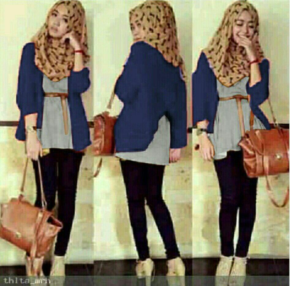 Kafis shop - Set Hijab Zaskia - Hijab Fashion