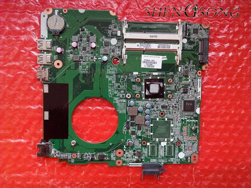 LAPTOP Motherboard Board Sistem 734826-501 734826-001 DA0U9B6D0 untuk HP Pavilion Sentuhcerdas 15 15-N A4-5000M 100% Diuji