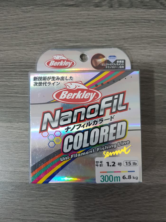BERKLEY NANOFIL COLORED 15LB 300M - 9DuNPT