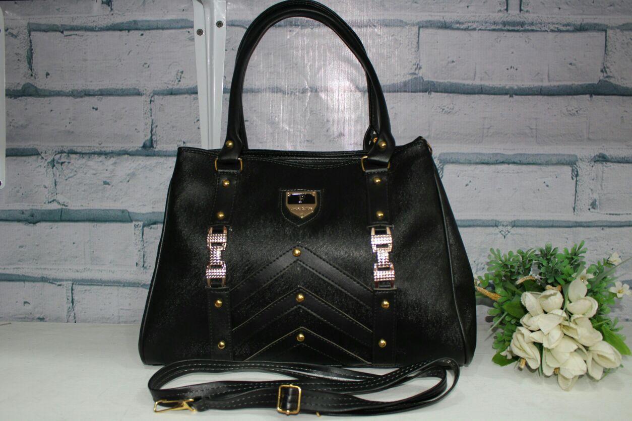 BEAU Set of 2 Tas Wanita Import Kulit Batam Branded Selempang Terbaru PU Leather Bahu Shoulder Bucket Bags
