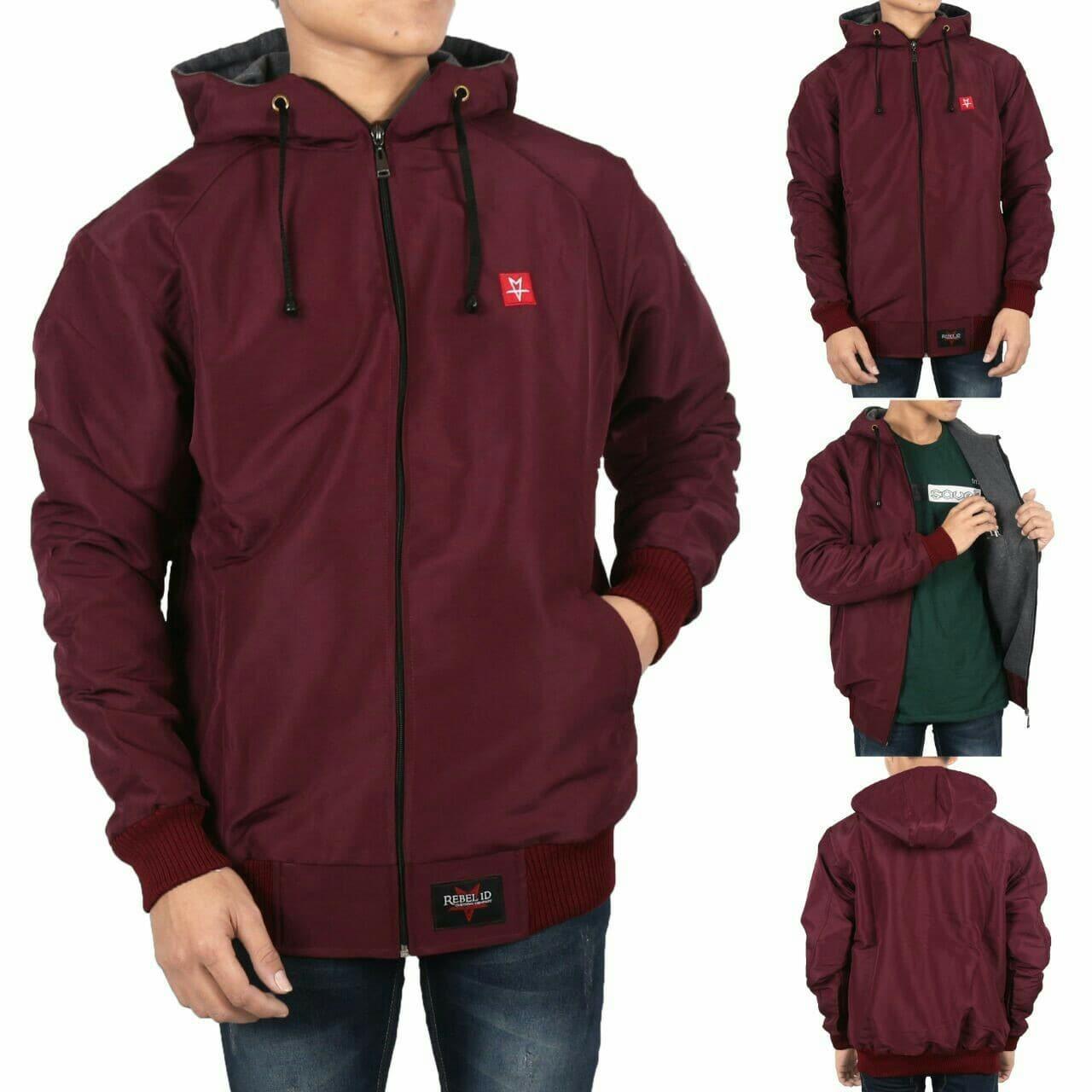 JAKET TASLAN WATERPROOF REBEL ID