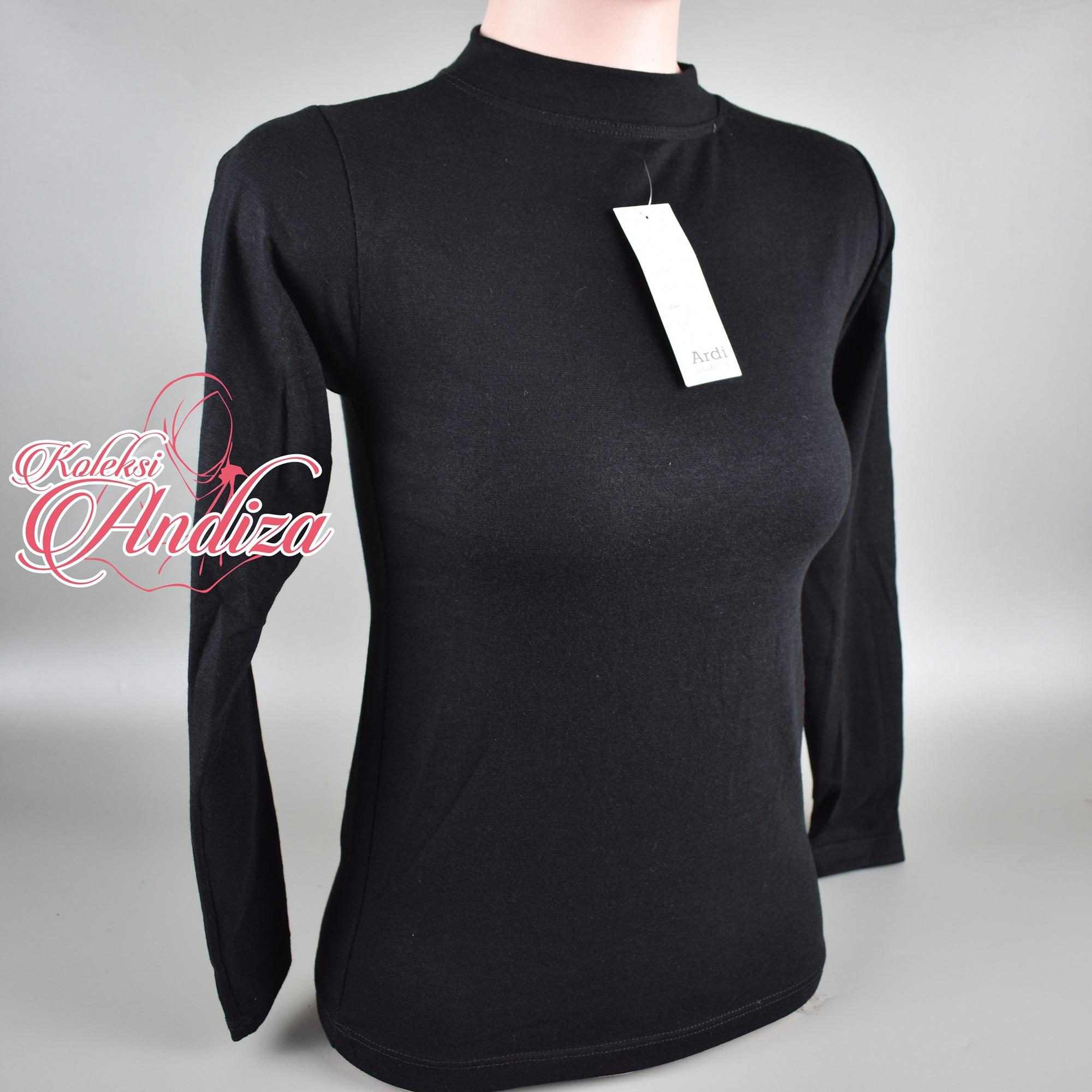 andiza - manset baju atasan muslimah premium - SIZE M/L/XL(jumbo) - inner dalaman baju bahan kaos adem dan nyaman