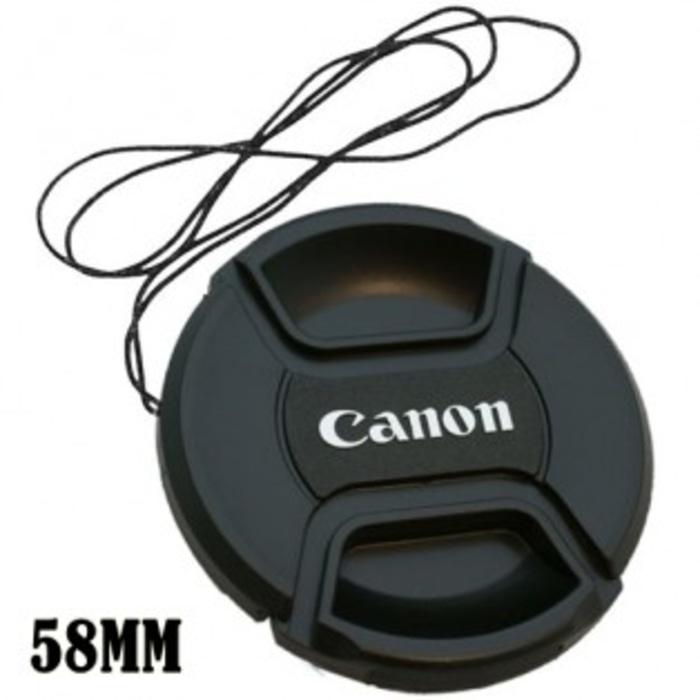 Lens Cap | Tutup Lensa Kamera Canon 58 mm