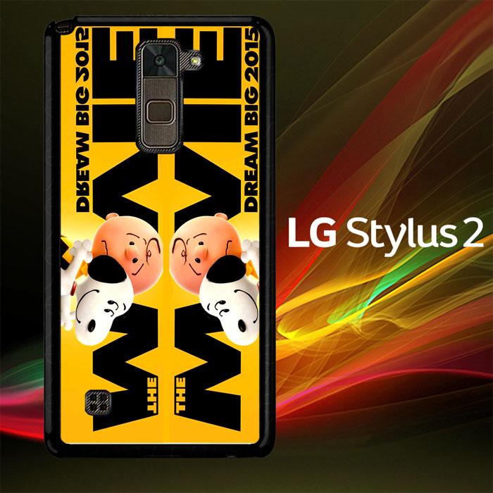 Snoopy And Charlie Brown The Peanuts 2015 Movie O3285 LG Stylo 2