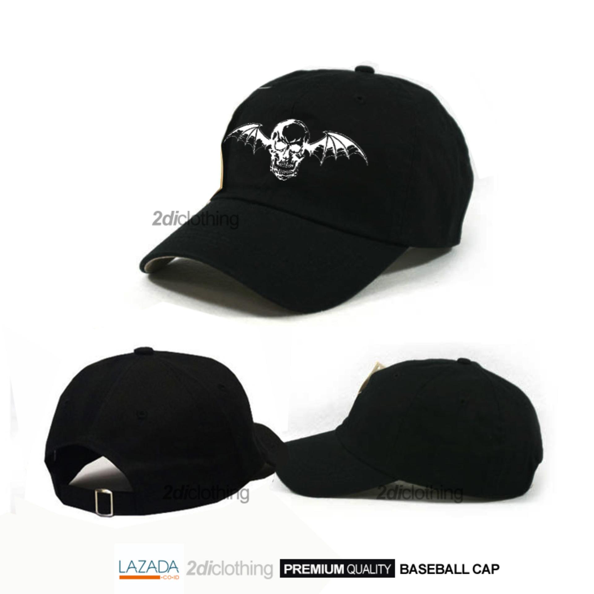Topi baseball distro avenged sevenfold black premium