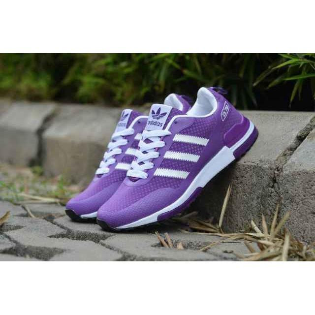 Promo SEPATU WANITA ADIDAS ZX750 UNGU MADE IN VIETNAM ASLI IMPORT Gratis Ongkir
