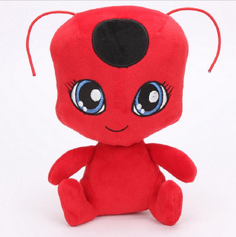 Komik Ajaib Ajaib Kepik Karakter Mainan Mewah Ladybug Mainan Dengan Kait Mobil Aktif Deco Boneka dengan jenggot Anak-anak Pendidikan Mainan Giok