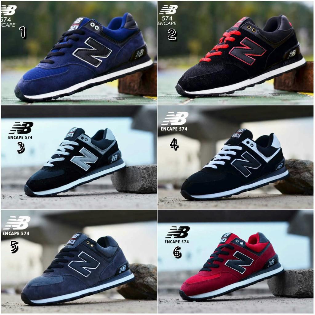 sepatu NB NEWBALANCE ENCAP 574 PRIA berkulitas keren murah sekolah kerja santai formal main classic