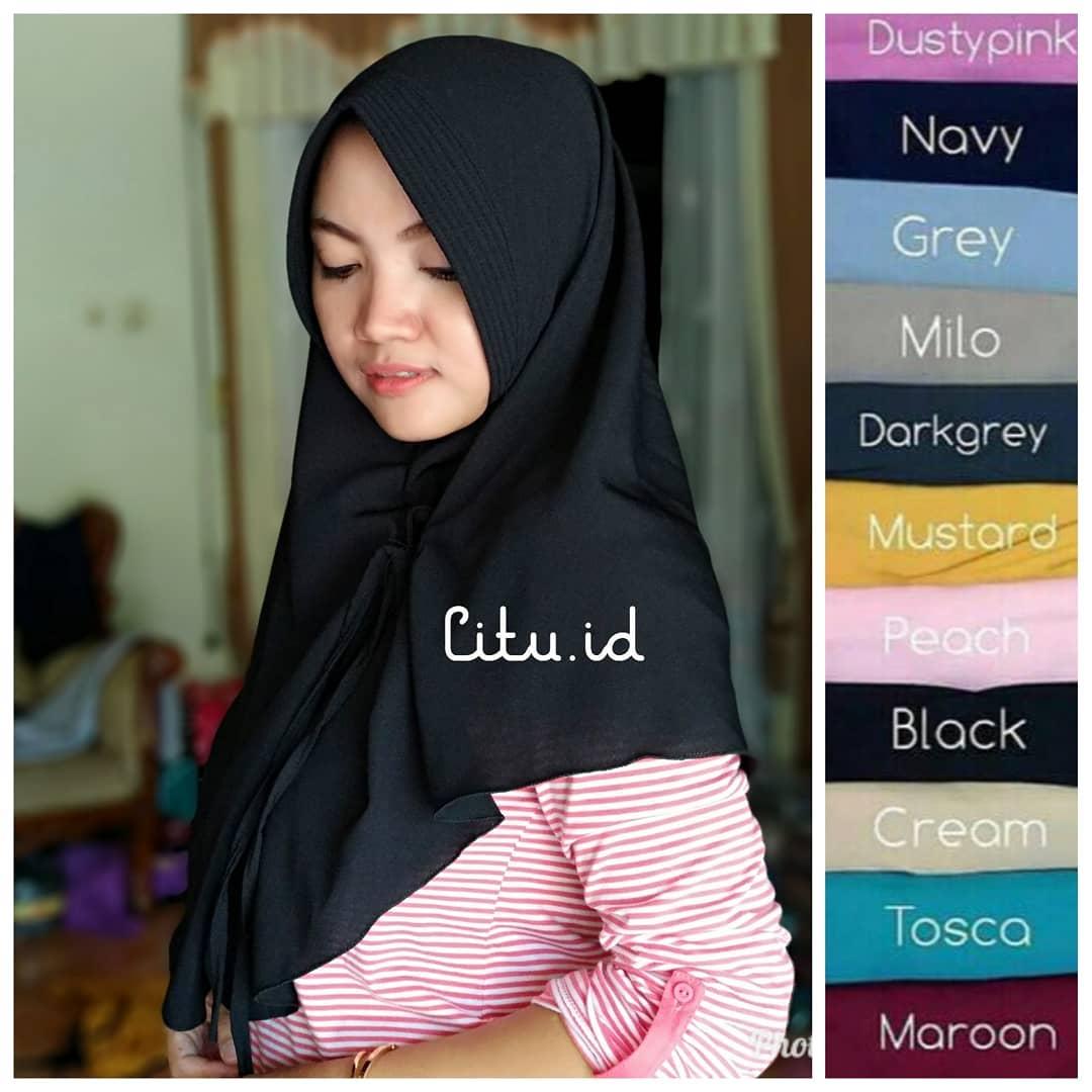 jual khimar pet motif cantik - Jual dengan harga grosir