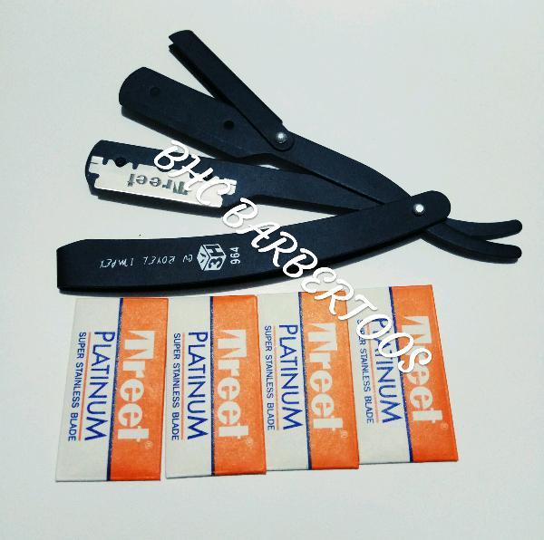 pisau cukur isi ulang silet razor besi lipat kerok jenggot kumis botak licin manual alat pengerok a